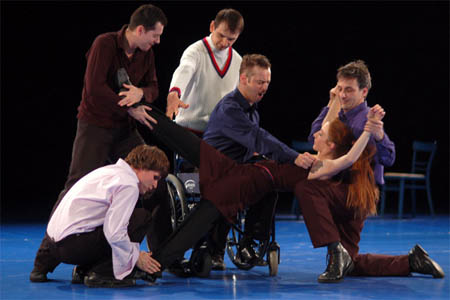 Dancers on stage