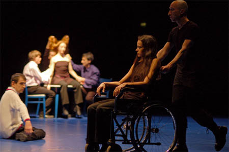 Dancers on stage