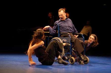 Dancers on stage