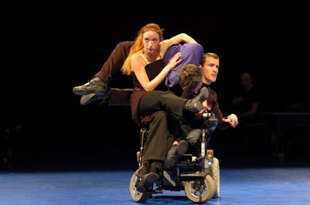Dancers on stage